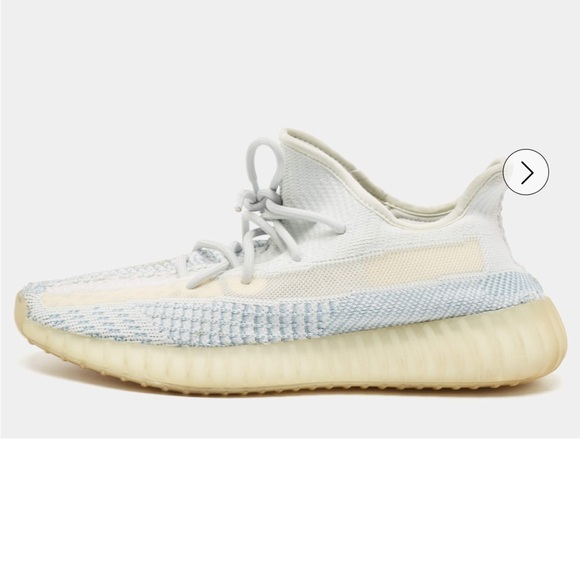 Yeezy x Adidas Blue/White Knit Fabric Boost 350 V2 Cloud White Sneakers
Sz6 men - Picture 2 of 6